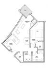 1 Bedroom Floor Plan